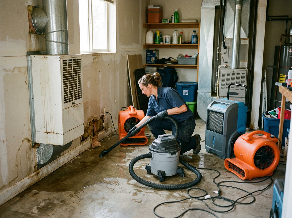 water damage restoration in Golden